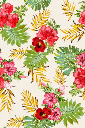 植物印花华亿平台图片