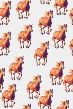 奔跑印花华亿平台图片