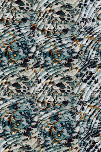 434286-蓝色系波纹大理石彩色石头  夏季波