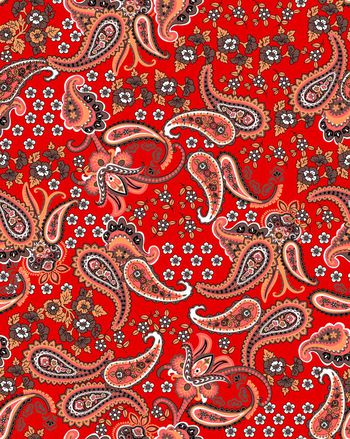 434300-時尚腰果印花