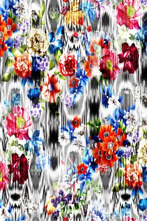 欧式时尚风格印花华亿平台图片