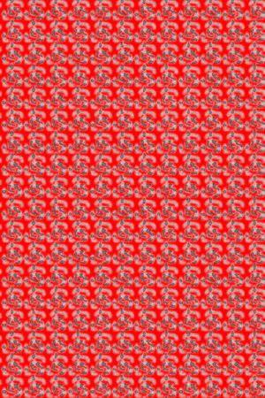 格子图案印花华亿平台图片