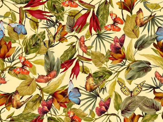 动物植物印花华亿平台图片