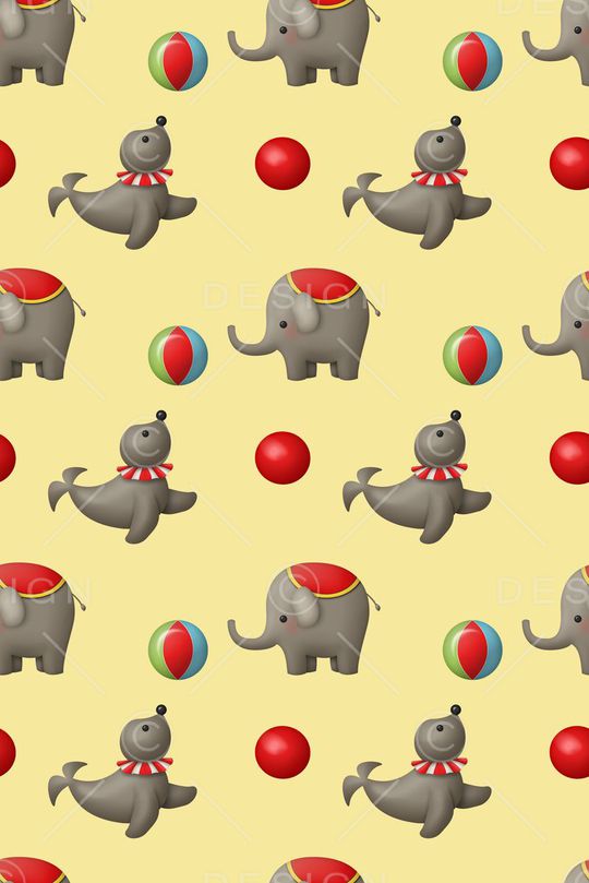 卡通印花华亿平台图片