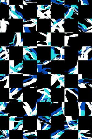 格子印花华亿平台图片