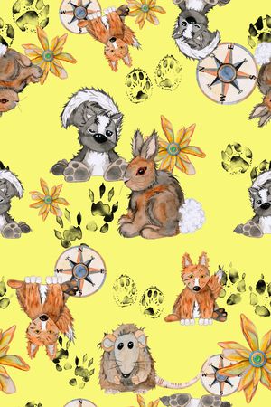 可爱印花华亿平台图片