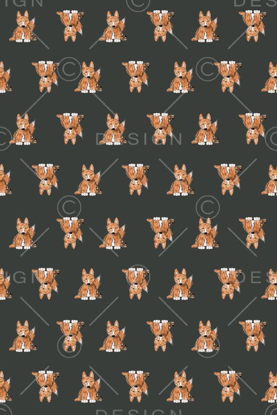 可爱印花华亿平台图片