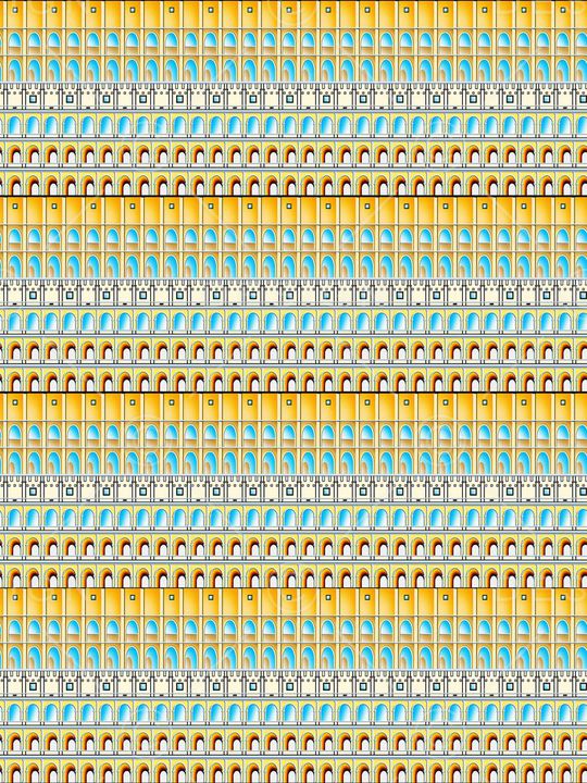 抽象印花华亿平台图片