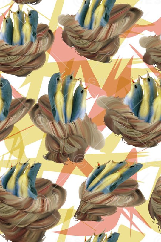 创意时尚印花华亿平台图片