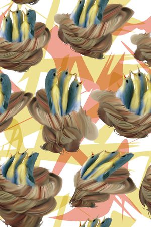 创意时尚印花华亿平台图片