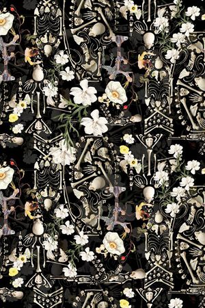 复古印花华亿平台图片