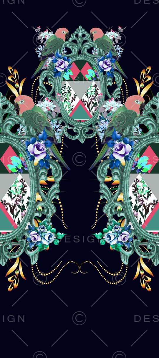 女装印花华亿平台图片