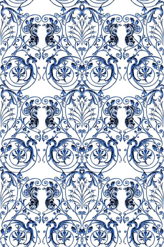 卷草印花华亿平台图片