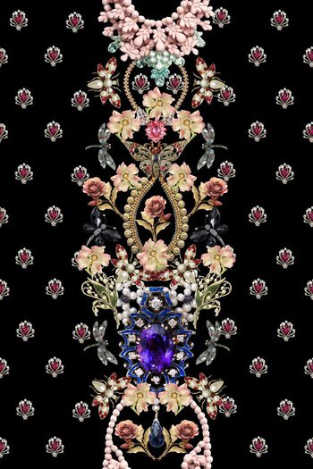 435551-时尚 珠宝 首饰 数码 丝绸 真丝