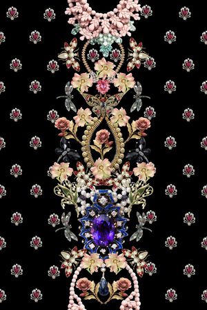 珠宝华亿平台印花华亿平台图片