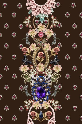 435552-时尚 珠宝 首饰 数码 丝绸 真丝