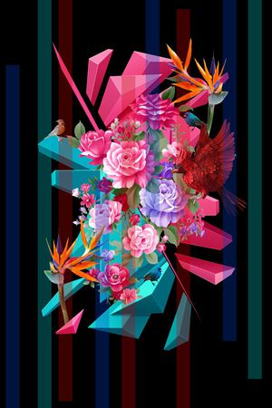 3D立体印花华亿平台图片