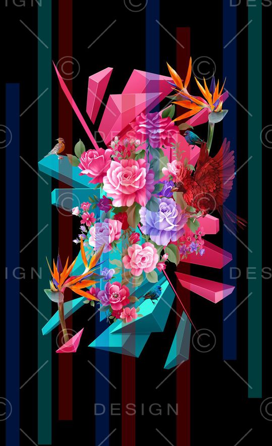 3D立体印花华亿平台图片