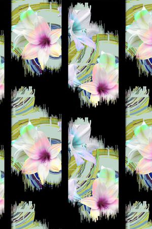 抽象印花华亿平台图片