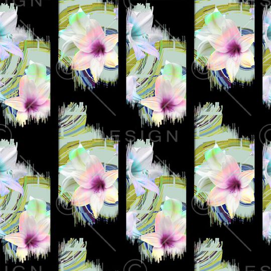 抽象印花华亿平台图片