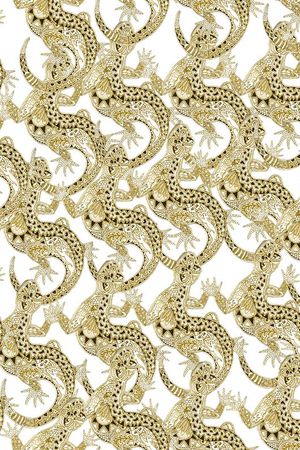 彩色素描印花华亿平台图片