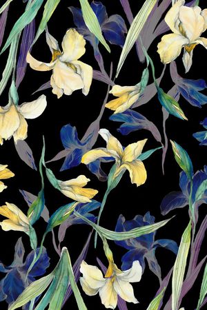 简约花卉印花华亿平台图片