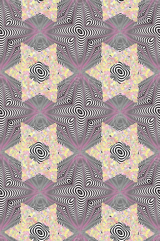 抽象印花华亿平台图片