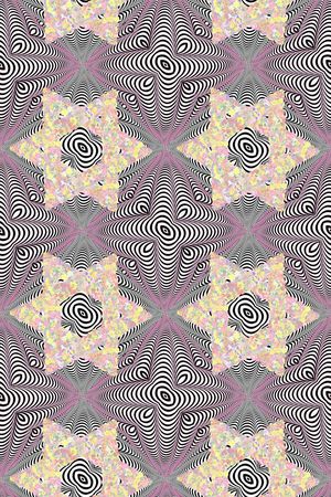 抽象印花华亿平台图片