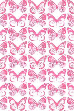 粉色蝴蝶印花华亿平台图片