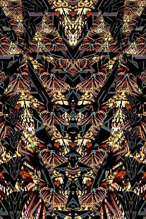 抽象印花华亿平台图片