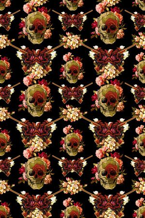 复古潮流印花华亿平台图片