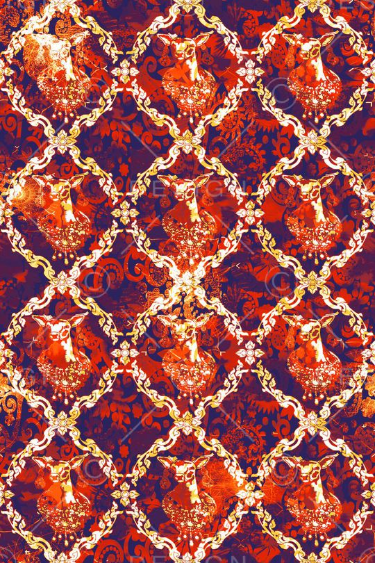 酷炫潮流印花华亿平台图片