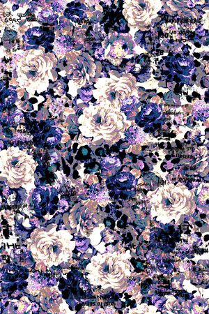 豹纹印花华亿平台图片