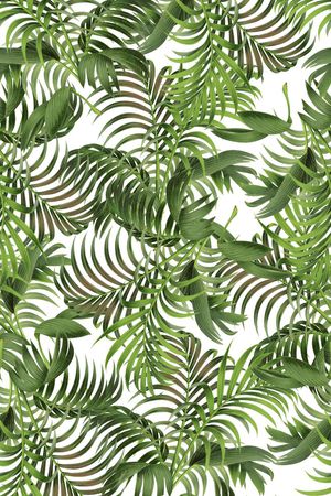 热带风情印花华亿平台图片