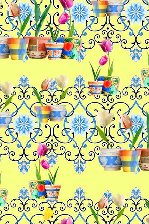 夏季时尚印花华亿平台图片