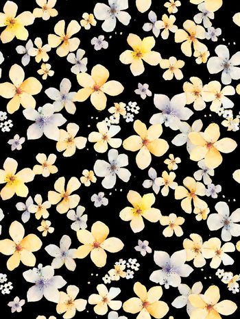 435800-时尚简约浪漫水彩手绘小碎花