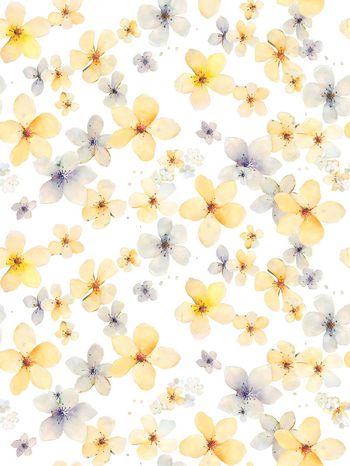 435804-时尚简约浪漫水彩手绘小碎花