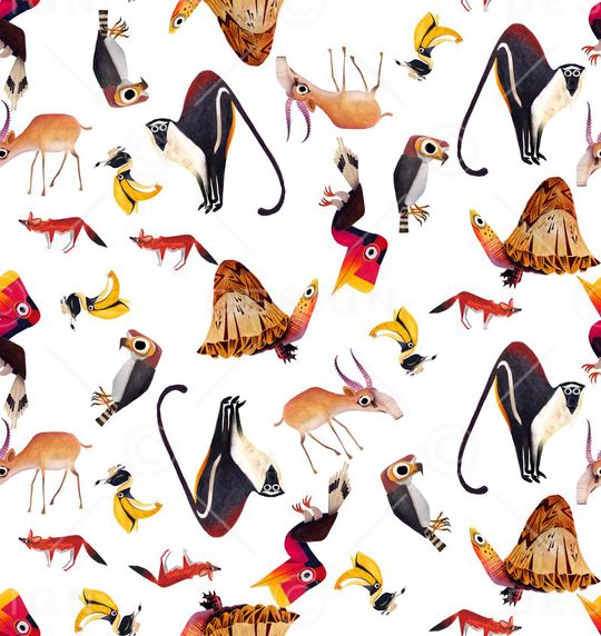 插画印花华亿平台图片