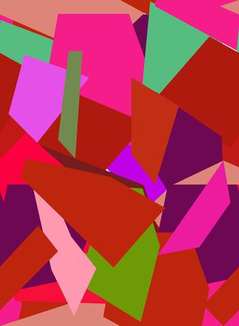 435913-抽象几何色块