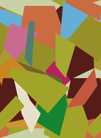 435916-抽象几何色块