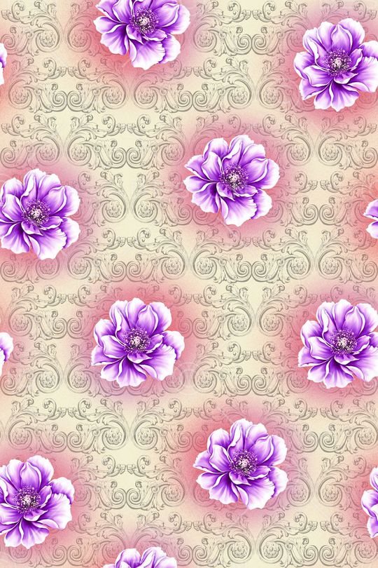 欧式印花华亿平台图片