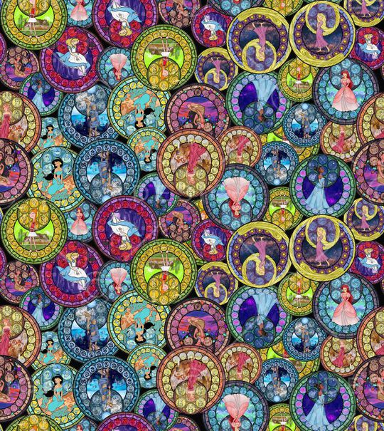 冰雪奇缘印花华亿平台图片