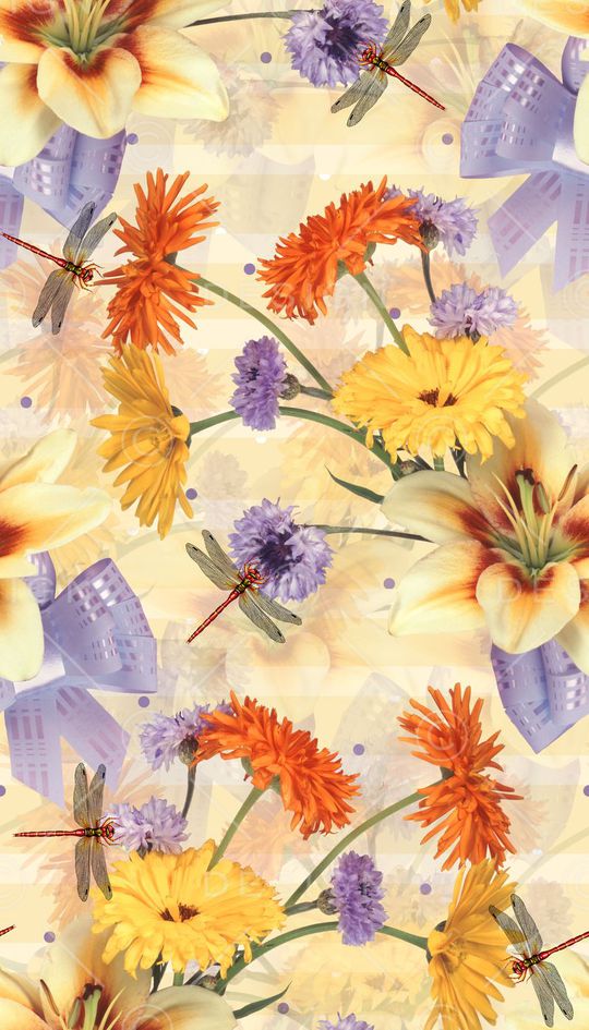 清新印花华亿平台图片