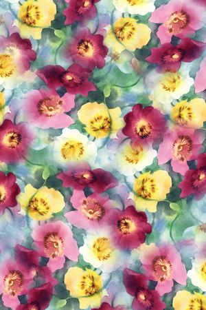 大气素雅印花华亿平台图片