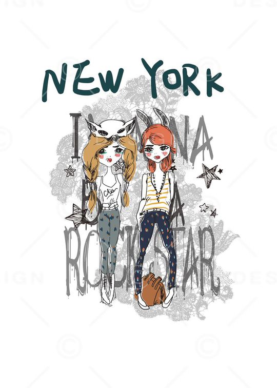 插画印花华亿平台图片