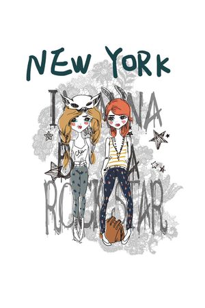 插画印花华亿平台图片