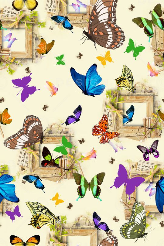 田园风印花华亿平台图片