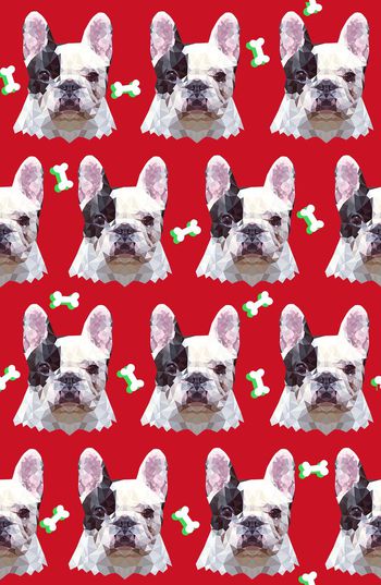 436129-简单清新时尚呆萌钻石水晶小狗骨头萌