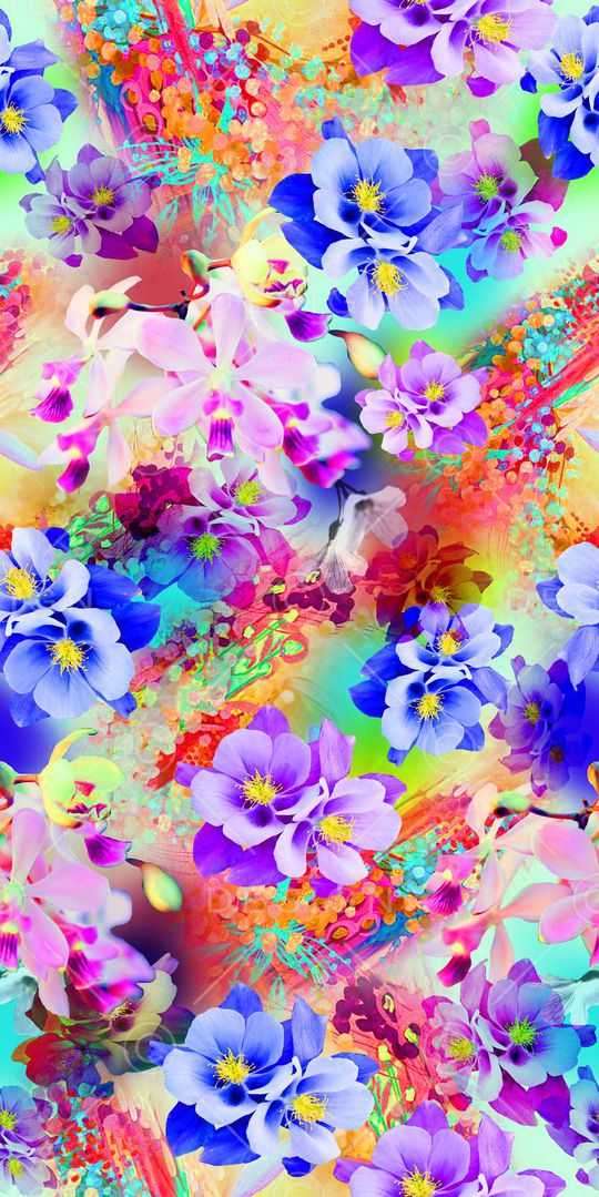 丝绸 真丝 棉布印花华亿平台图片