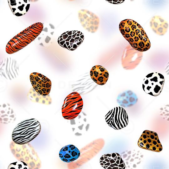 斑马纹印花华亿平台图片